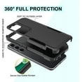 thumbnail image 4 of Designed for Samsung Galaxy S23 5G & Galaxy S23 5G Case [Not for S23+],Heavy-Duty Tough Rugged Lightweight Slim Shockproof Protective Men Women Phone Case Cover for Galaxy S23 5G (2023) Black, 4 of 7