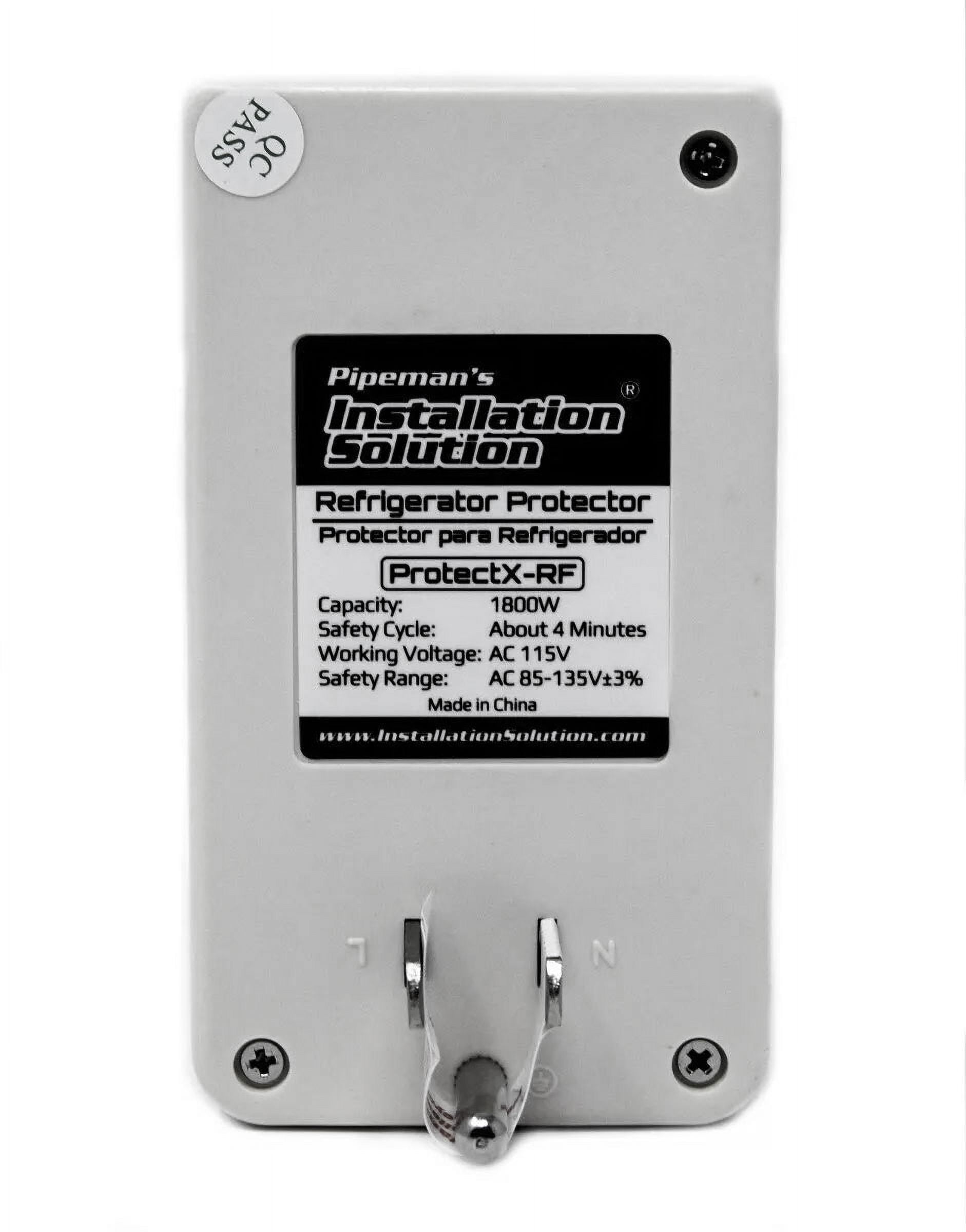 2-Pack 1875 Watts Refrigerator Voltage Surge Protector Appliance (New Model)
