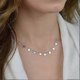 thumbnail image 2 of Dainty Multi Disc Choker Necklace For Women Girls, 2 of 5