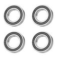 thumbnail image 4 of 15267,2RS Rubber Sealed Deep Groove Ball Bearing, 15x26x7 Mm, 4Pcs, , Dustproof, Smooth Running, Long Service Life, Standardization Size, Machine Tool, Electronic, 4 of 7