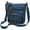 Blue, variant on CoCopeaunts Multi Zip Pocket Shoulder Bag for Women Denim Crossbody Bag Casual Purse