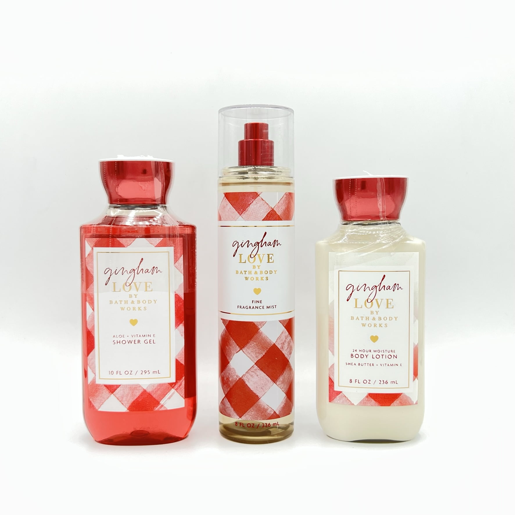 Bath & Body Works Gingham Love 10oz Shower Gel, 8oz Fine Fragrance Mist