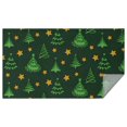 thumbnail image 1 of Christmas Rectangle Table Cloths Green Christmas Trees Table Cloths 60x102inch Polyester Waterproof and Reusable Tableclothes for Kitchen Dining Room Living Room Parties, 1 of 5