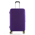 thumbnail image 1 of Travel Luggage Cover Baggage Suitcase Protector Washable Reusable Dustproof Scratch-proof Suitcase Cover Butterfly Print Pattern purpel M, 1 of 6