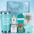 thumbnail image 1 of Canasta de Spa Relajante para Mujer 6 En 1 , Cesta de regalo para El D&iacute;a de la Madre, Set de Ba&ntilde;o y spa Corporal para Mujeres, Regalo de San Valent&iacute;n, Regalos para Ell, 1 of 7