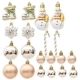 thumbnail image 5 of 29/36/40 piezas de adornos de bolas de Navidad con forma especial de champán, decoración para árbol de Navidad, colgante de esferas de Navidad para Año Nuevo, 5 of 5