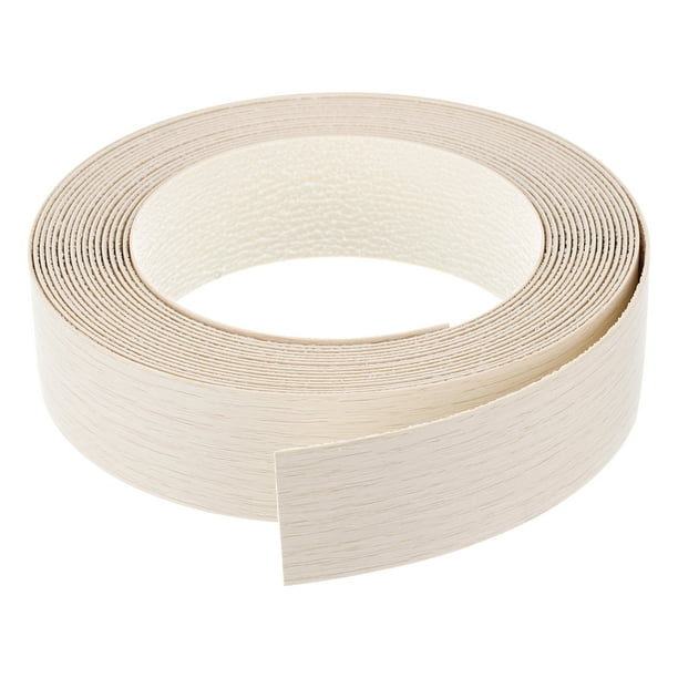 Uxcell Edge Banding 15/8 inch x 24.6ft Pre Glued Wood Veneer Edging