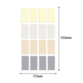 thumbnail image 7 of Sticky Notes Page Marker Sticker for Office or Work Waterproof Colored Oilproof Smooth Writting Book Sticky Notes Divider Sticky Notes 160 Tab Off Colors S, 7 of 7