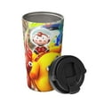 thumbnail image 2 of Lsque Pikmin Pattern Travel Coffee Mug 16oz: Insulated Coffee Cup with Leakproof Lid, Coffee Tumbler, Reusable Coffee Cups with Seal Lid, 2 of 8