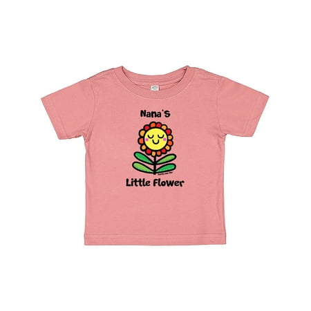

Inktastic Nanas little Flower Gift Baby Boy or Baby Girl T-Shirt
