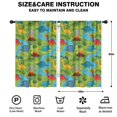 thumbnail image 2 of Blackout Kids Curtains,Dinosaurs River Volcano Green Pattern Childrens Insulated Curtains Set Of 2,Bedroom Essentials,Toddler Room Decor 42"x63", 2 of 5