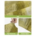 thumbnail image 4 of Yellow Bar Stool Covers Set of 4, Retro Oil Painting Modern Abstract Art Aesthetics Stretch Washable Bar Chair Covers with Backs, Removable Pub Counter Height Chair Cover for Kitchen Dining Room Cafe, 4 of 7