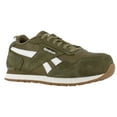 thumbnail image 2 of Reebok Harman Work Men's Leather & Suede Composite-Toe Shoes Color: Green Size: 10.5, 2 of 4