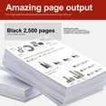 thumbnail image 4 of 104 Black Toner Cartridge Replacement for Canon MF4270dn MF4350d MF4690 Printer(1 Pack), 4 of 5