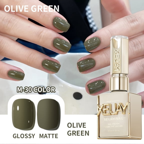 XEIJAYI 15ml  Gel Polish - Bright Nail Art With Alcohol-Free/LED Soak-Off Gel For Salon & DIY, Japanese-Korean Style Nail Designs, Nail Care, DIY Nail Design,