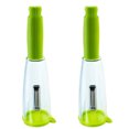thumbnail image 2 of MuG 2 Pcs Storage peeler Domestic fruit and vegetable peeler, splash-proof, with peeler, 2 of 5
