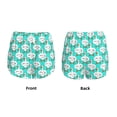 thumbnail image 3 of Pofeuu Strong Goose Print Women's Athletic Shorts Running Workout Shorts Tummy Control Quick Dry Gym Shorts with Pockets Double layer sports shorts-X-Large, 3 of 7