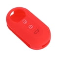 thumbnail image 1 of Étui en Silicone pour Clé de Voiture Protection contre les Rayures Rouges 7x3.5x1.5cm, 1 of 7