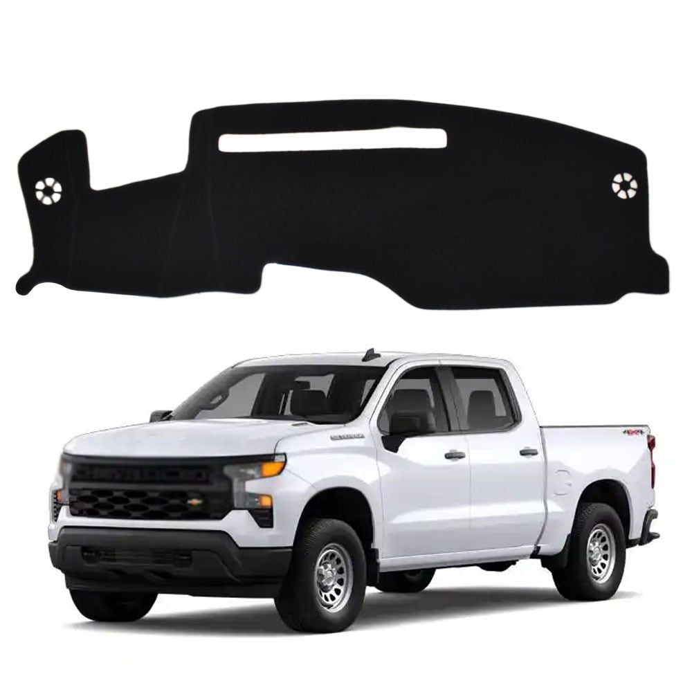 Dashboard Cover Non-Slip Dash Mat For 2022-2025 Chevy Silverado/GMC Sierra 1500