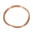 thumbnail image 1 of Unique Bargains 66 Feet Solid Bare Copper Wire 27 Gauge 99.9% Pure Copper Wire 0.4mm Soft Beading Wire, 1 of 6