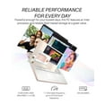 thumbnail image 3 of HP Stream 14 inch Laptop for Student and Business, Intel Quad-Core N4120 Processor, 8GB RAM, 320GB Storage (64GB eMMC + 256GB Card), 1-Year Office 365, Webcam, Long Battery Life, WiFi, Win 11 H in S, 3 of 5