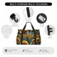 thumbnail image 4 of Disketp Starry Sky Moon Sunflower Bolsa de Viaje Tipo Duffle, Bolso de Mano para Fin de Semana para Mujer, Bolsa de Gimnasio Ligera para Hombre, Esencial para Viajes, 4 of 7