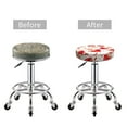 thumbnail image 5 of Disketp Cute Mushroom Stool Covers Round, Super Soft Round Bar Stool Cushion Covers Seat Cushion - 12 Inch, 5 of 7
