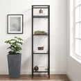 thumbnail image 4 of Pemberly Row 4 Shelf Metal Etagere Bookcase in Oil Rubbed Bronze, 4 of 6