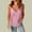 #250320 Pink, variant on Aloohaidyvio Women's Lace Tank Tops V Neck Soft Casual Camisole Spaghetti Strap Sleeveless Tops