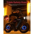 thumbnail image 5 of Blaze 16" Electric Bike for Adults/Teens, Peak 1200W 55 Miles 25Mph Full Suspension Fat Tire Electric Motorcycle,Black & Red, 5 of 6
