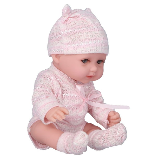 Muñeca bebé realista, muñeca bebé simulada de 11 pulgadas, linda muñeca bebé simulada elaborada con cuidado