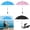Blue, variant on Sktrjpolfis Chair Umbrella with Clamp, 360° Adjustable Beach Umbrella, 83cm Diameter, UV Protection Rainproof Outdoor Umbrella