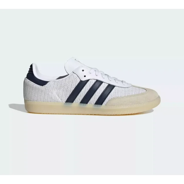 Adidas Originals Samba Knitted Mesh Shoes White JH5633 NAVY Cardboard UNRELEASED