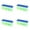 Multicolor 4PCS, variant on Nail File Polishing Block 4 Way Nail File Polishing Sanding Beauty Tools, 9x3.6x2.7 cm, Multicolor 1PCS