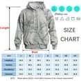 thumbnail image 3 of Rebaike Men's Snow Camo Hoodie Winter White 3D Forest Camouflage Pullover Sweatshirt, 3 of 8