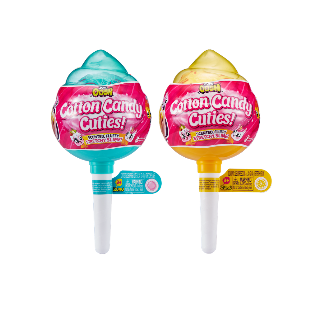 Oosh Jumbo Cotton Candy Cuties Scented, Squishy, Stretchy Slime with