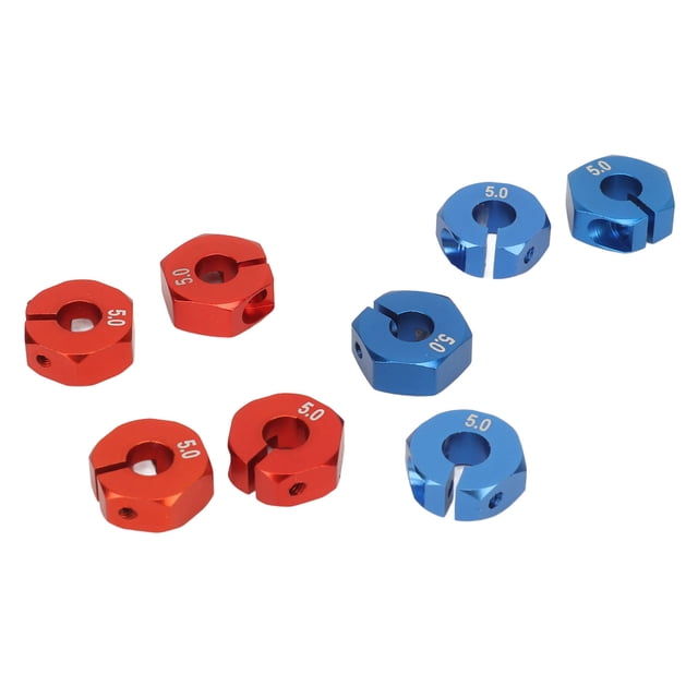 8PCS RC Wheel Hex Hub, aleación De Aluminio Ligero RC Car Wheel Drive Hex Hub Adapter Con Pasadores Para Redcat 1/10 RC Modelo De Coche