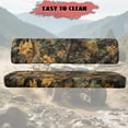 thumbnail image 3 of FKELYI Anti-Dust Mule Bench Seat Cover Backrest Cover UTV ATV Accessories Retro Hunting Leaf Print Waterproof Powersports Seats Covers UTV Interior Decor, 3 of 7