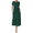 Green, variant on SIEANE Women's Summer Dress Casual Short Sleeve Crew Neck Dress Tiered Maxi Beach Dress with Pockets