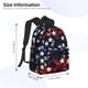 thumbnail image 2 of Balery Red Blue White Stars Mochila para Mujeres y Hombres, Mochila Ligera Casual para Viajes, Mochila Clásica Básica para la Universidad, 2 of 6