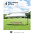 thumbnail image 2 of Riedhoff 10x20 ft Pop-up Canopy with Roller Bag & 6 Sandbags for Garden,Sports,Beach,Party,White, 2 of 7