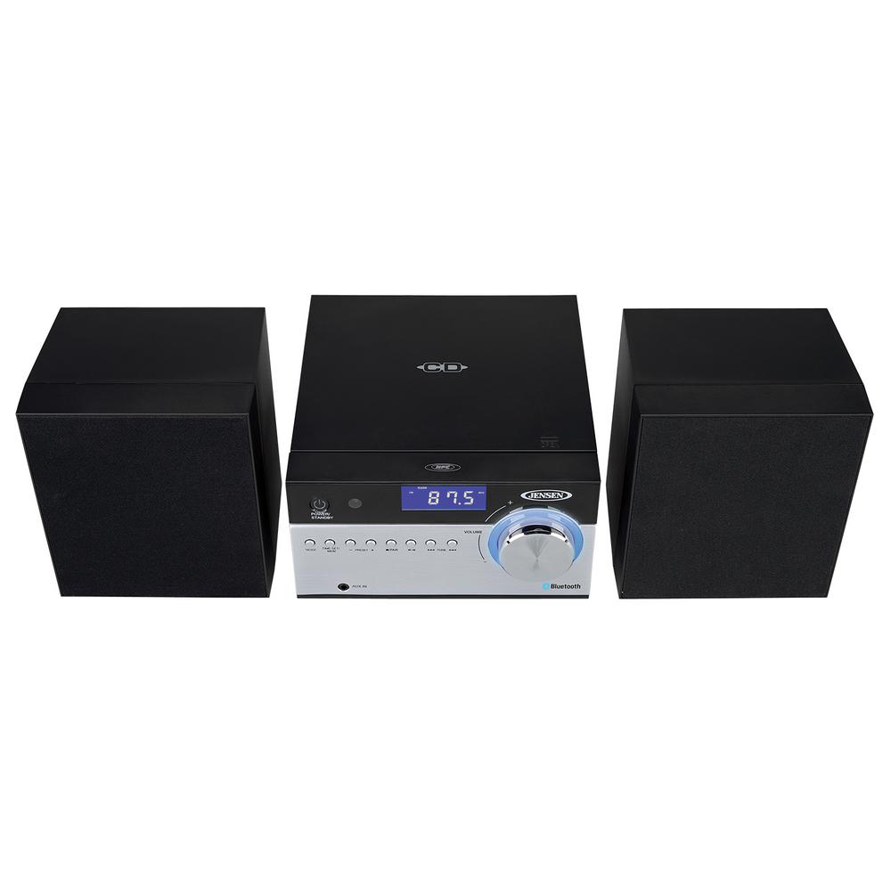 Jensen Bluetooth Music System with CD Player and Digital AM/FM Radio Stereo Receiver, Remote Control Included - image 2 of 3