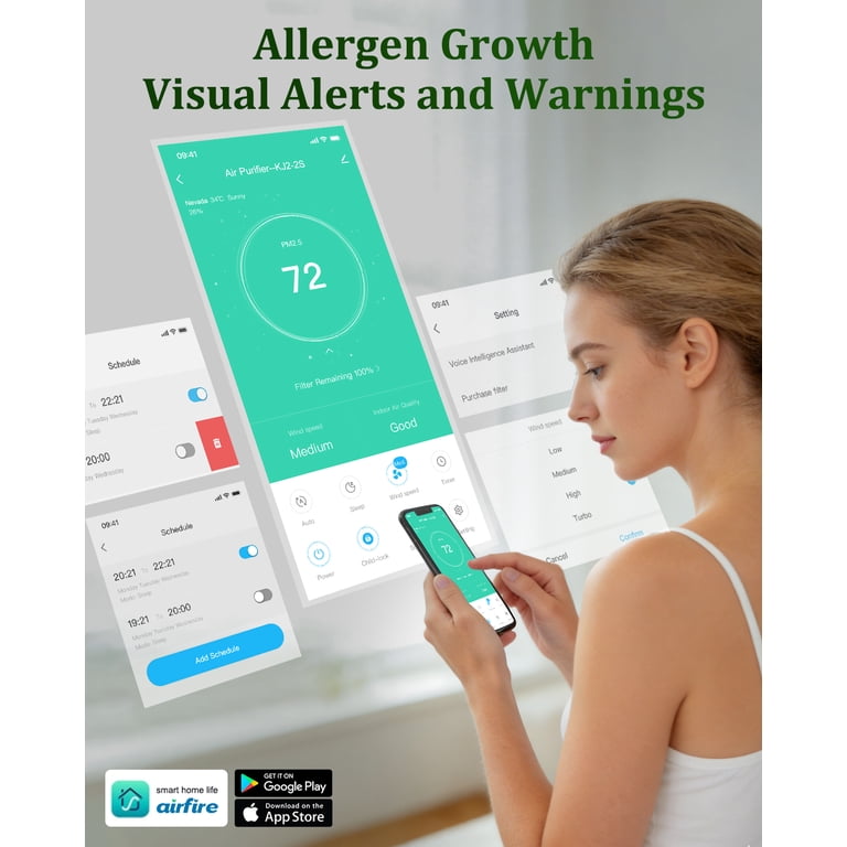 Airfire AP409 Smart Air Purifier for Large Rooms photo 5
