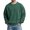 X214 Dark Green, variant on Curuila Mens Sweatshirt Loose Fit Long Sleeve Solid Color Crew Neck Pullover Sweatshirts Everyday Wear Comfort Pullover Tops Size L