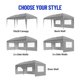 thumbnail image 4 of Yeshouse Carpa plegable para fiestas al aire libre, playa, camping y jardín | Impermeable, con protección UV y bolsa de transporte incluida: ¡Manténte fresco y protegido!, 4 of 7