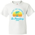 thumbnail image 3 of Inktastic Summer Enjoy the Sunshine St. Petersburg Florida in Blue Youth T-Shirt, 3 of 5