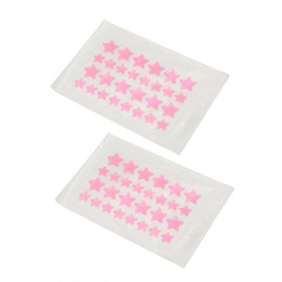 Hydrocolloid Dots, Heal Skin 2Pcs Star Blemish Patches for Makeup