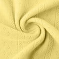 thumbnail image 6 of JGGSPWM Mini Dress for Women Solid Color Ruffle Hem Sleeveless Round Neck Dress Summer Beach Women's Casual Dresses Yellow M, 6 of 7