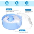Baby Body Dusting Powder Puff Case, Talcum Powder Container Holder for