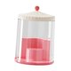 thumbnail image 2 of Expositor de muñecas transparente a prueba de polvo para coleccionables, modelo de casa de muñecas Rosa, 2 of 9